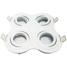 Spot Embutir Dicroica MR16 Quádruplo Branco NS5600-4B Bella Spot Embutir Dicroica MR16 Quádruplo Branco NS5600-4B Bella