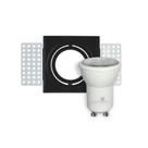 Spot Embutir Direcionável Preto Lâmpada 3.5W 2700K Irc 95