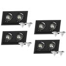 Spot Embutir Duplo Recuo + Lâmpada AR111 Led 12W 4000k