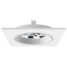 Spot Embutir Face Plana Direcionável Ar111 Interlight-il0157 Marrom