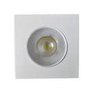 Spot Embutir Led Quadrado Direcionável 5w Gesso Teto bivolt