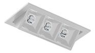 Spot Embutir Picco Orientável Interlight 4582ab 4000k Estrutura Branco