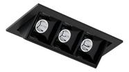 Spot Embutir Picco Triplo Interlight 7w 12 2700k 4582 Fe Estrutura Preto Spot Embutir Picco Triplo Interlight 7w 12 2700k 4582 Fe Estrutura Preto
