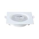 Spot Embutir Quadrado 6W 3000K Branco Blumenau