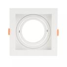 Spot Embutir Quadrado Conecta AR70 1xAR70 Branco Bella