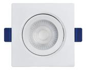 Spot Embutir Quadrado Led 3w Luz Branca Bivolt Blackdecker Spot Embutir Quadrado Led 3w Luz Branca Bivolt Blackdecker