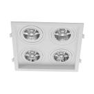 Spot Embutir Quadruplo Recuado P/ LED AR70 Save Energy SE-330.2916 ST2832