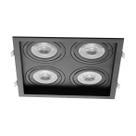 Spot Embutir Quadruplo Recuado P/ LED PAR20 Save Energy SE-330.2907 ST2843 Spot Embutir Quadruplo Recuado P/ LED PAR20 Save Energy SE-330.2907 ST2843