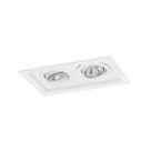 Spot Embutir Recuado 1012/2 alumínio 2xPar20 BRANCO 18x29cm ITAMONTE Spot Embutir Recuado 1012/2 alumínio 2xPar20 BRANCO 18x29cm ITAMONTE