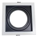 Spot Embutir Recuado Conecta Bella Iluminação Preto e Branco Ar111 Ns7111P St972 Spot Embutir Recuado Conecta Bella Iluminação Preto e Branco Ar111 Ns7111P St972