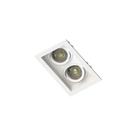 Spot Embutir Recuado Save Energy 2 Lâmpadas Bivolt Branco