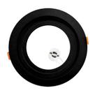 Spot Embutir Redondo Preto 17 cm para AR111 GU10