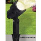 Spot Espeto Luminária de Led Casa SitioJardim Bivolt 6w Preto Ilumi Spot Espeto Luminária de Led Casa SitioJardim Bivolt 6w Preto Ilumi