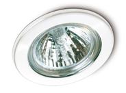 spot fixo branco para lampada dicroica 50mm de diametro