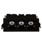 Spot Focco Embutir 6W 12º 4000K Preto Bivolt Ip20 Gaya