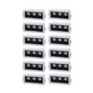 Spot Focco Embutir 6W 24 4000K Branco Ip20 Kit 12 Gaya