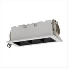 Spot iris led emb al+pc bv 6w 3.000k - branco/preto blumenau