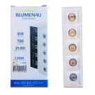 Spot Iris Led Sobrepor Alumínio e Policarbonato 10W 3000K Bivolt Branco Blumenau