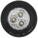 Spot Lanterna Led Luz Interior Preto Touch Click