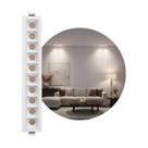 Spot LED 20W Embutir DotLight 10 Focos 15 Luz Quente Luminatti ST3281-Branco