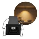 Spot LED 2W Embutir DotLight 15 Luz Quente 3000K Luminatti ST3281- Preto Spot LED 2W Embutir DotLight 15 Luz Quente 3000K Luminatti ST3281- Preto