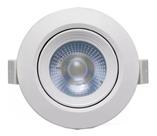 Spot Led 5w de Embutir Redondo Branco Frio - Nitrolux