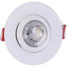 Spot LED 5W Embutir Redondo Bivolt Tramontina Spot LED 5W Embutir Redondo Bivolt Tramontina