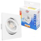 Spot Led 7W Downlight Quadrado Branco Frio Embutir