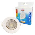 Spot Led 7W Redondo 8,5Cm Branco Frio Ou Quente Direcionável