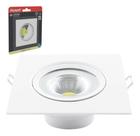 Spot Led Avant Embutir Quadrado 7w Br Neutro 4000k Authentic