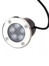 Spot Led Balizador 5w Branca Quente 3500k Blindado Embutir Para Piso Chão