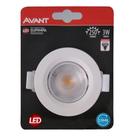 Spot Led Cob Redondo 3W Direcionável Bivolt Avant