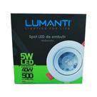 Spot LED de Embutir 5W Redondo - LUMANTI