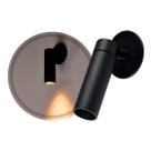 Spot LED de Embutir Nordecor BLET 5W 3000K Preto 24 Direcionável Alumínio ST3132