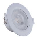 Spot Led de Embutir Redondo 7W 4000K Branco Bivolt - MB Led - 6021