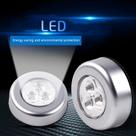 Spot LED de Toque Sem Fio para Closet Armário e Cozinha Luminária Adesiva Push Light Pilha de Luz