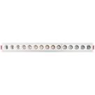 Spot led downlight embutir 30w 15 leds 3000k branco quente branco embuled