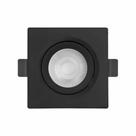 Spot Led Eco Cor Preto Potência 5w Temperatura Da luz 4000k Quadrado - Black Decker Spot Led Eco Cor Preto Potência 5w Temperatura Da luz 4000k Quadrado - Black Decker