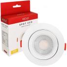 Spot Led ECO Redondo 9W Bivolt Direcionável Quente