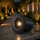 Spot Led Embutido Solo 10w Ip67 2700k Antirreflexo Preto 2700k