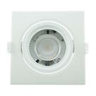 Spot LED Embutir 10w 4000k Branco Neutro 900lm Quadrado Branco Bivolt Eletrorastro