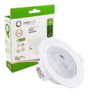 Spot Led Embutir 11Cm Redondo 10W Bivolt Quente