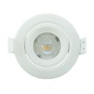 Spot Led Embutir 3,0W 6000K 270Lm Redondo Branco Bivolt Eletrorastro Spot Led Embutir 3,0W 6000K 270Lm Redondo Branco Bivolt Eletrorastro