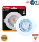 Spot Led Embutir Direcionável Redondo Quente 3000K BR