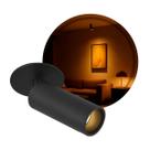Spot LED Embutir Kona 3W 2700K Canopla Redonda IRC97 IP20 Nordecor ST3255- Preto Spot LED Embutir Kona 3W 2700K Canopla Redonda IRC97 IP20 Nordecor ST3255- Preto