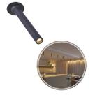 Spot LED Embutir LEA Direcionável 24 23CM 5W 2700K Preto NORDECOR ST2924