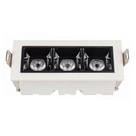 Spot Led Embutir Point 6W 3000K 400Lm Retangular Branco E Preto Eletrorastro Spot Led Embutir Point 6W 3000K 400Lm Retangular Branco E Preto Eletrorastro