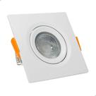 Spot Led Embutir Quadrado 3W Bivolt 6500k Branco Frio Spot Led Embutir Quadrado 3W Bivolt 6500k Branco Frio
