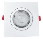Spot Led Embutir Quadrado 5W Bivolt Branco Quente Spot Led Embutir Quadrado 5W Bivolt Branco Quente