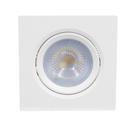 Spot Led Embutir Quadrado Direcionável 7W 3000K Luz Amarela Spot Led Embutir Quadrado Direcionável 7W 3000K Luz Amarela